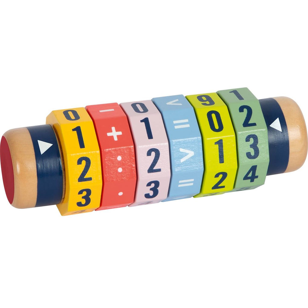 Boulier table de multiplication beige