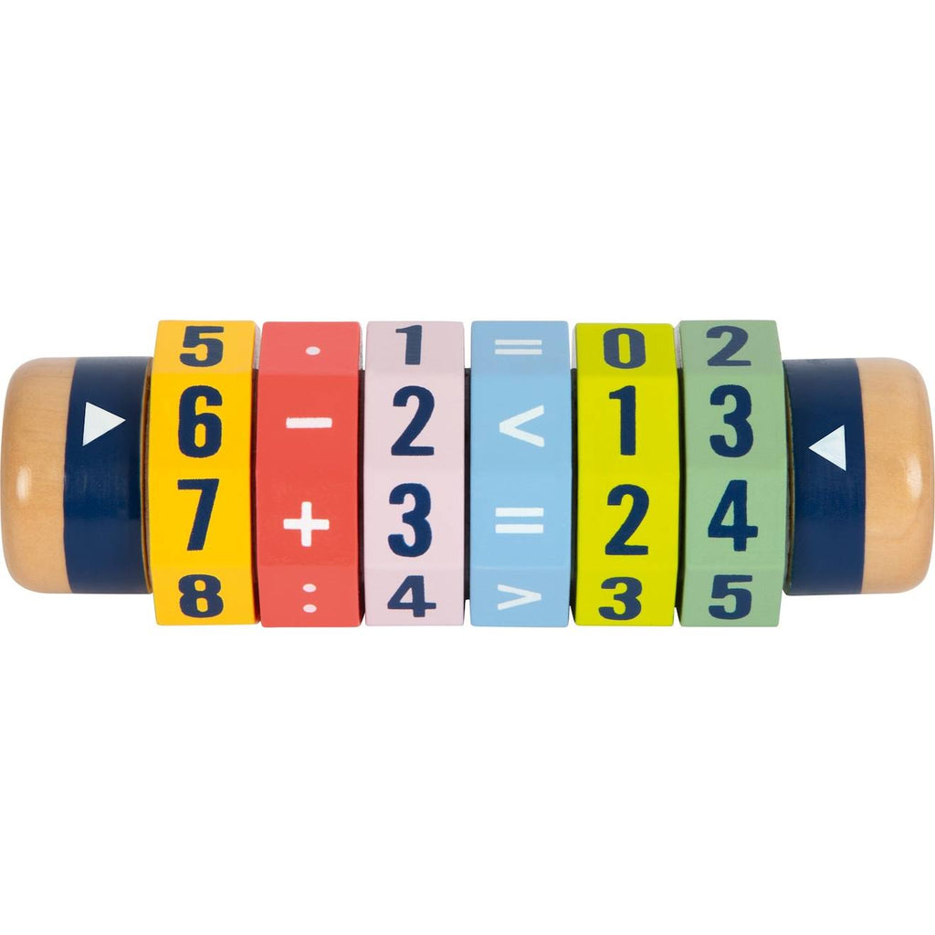 Boulier table de multiplication beige