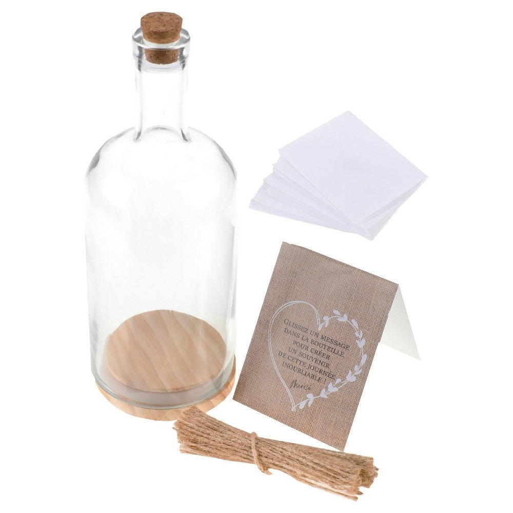 Bouteille à Voeux 50 Messages - Accessoires de Rangement