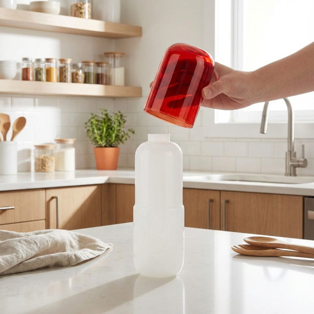 Bouteille et Verre Pilule - Gourde Personnalisée