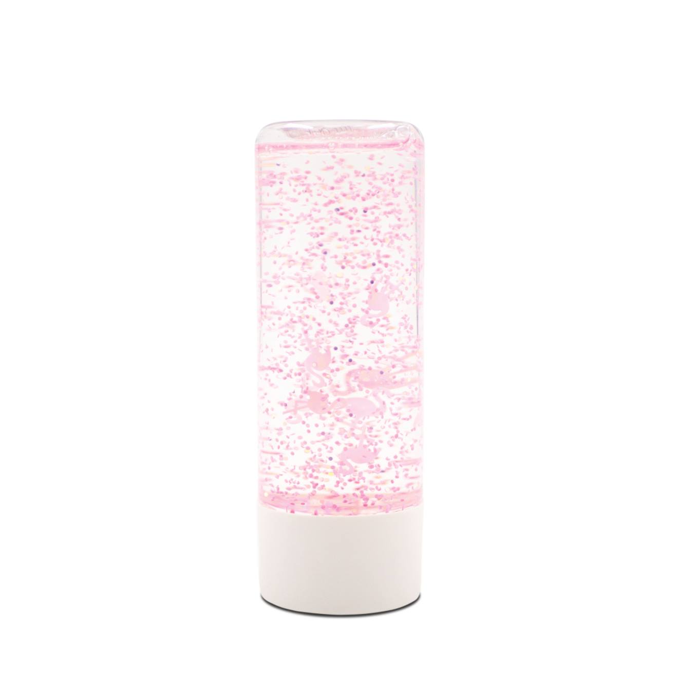 Bouteille sensorielle éveil et apaisement flamants rose