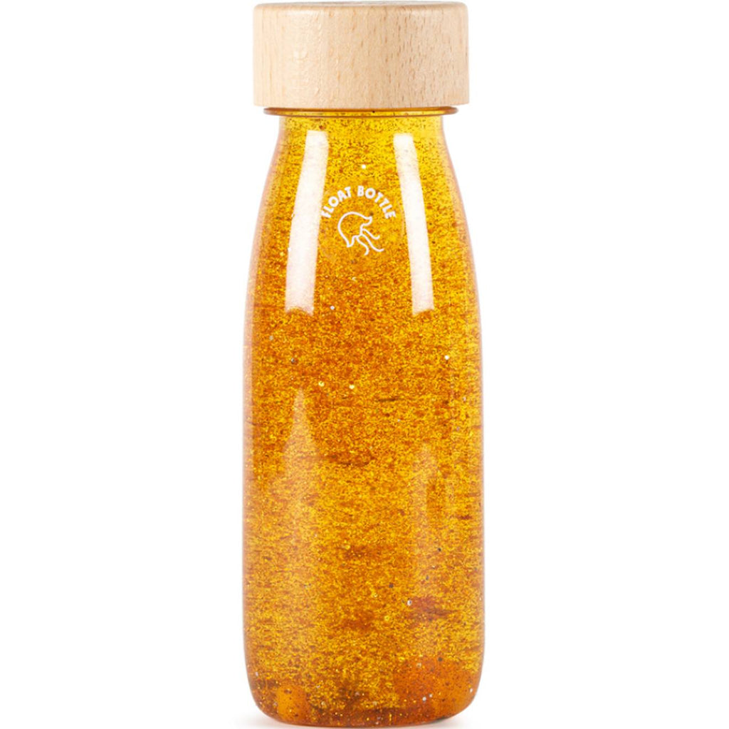 Bouteille sensorielle float curcuma jaune