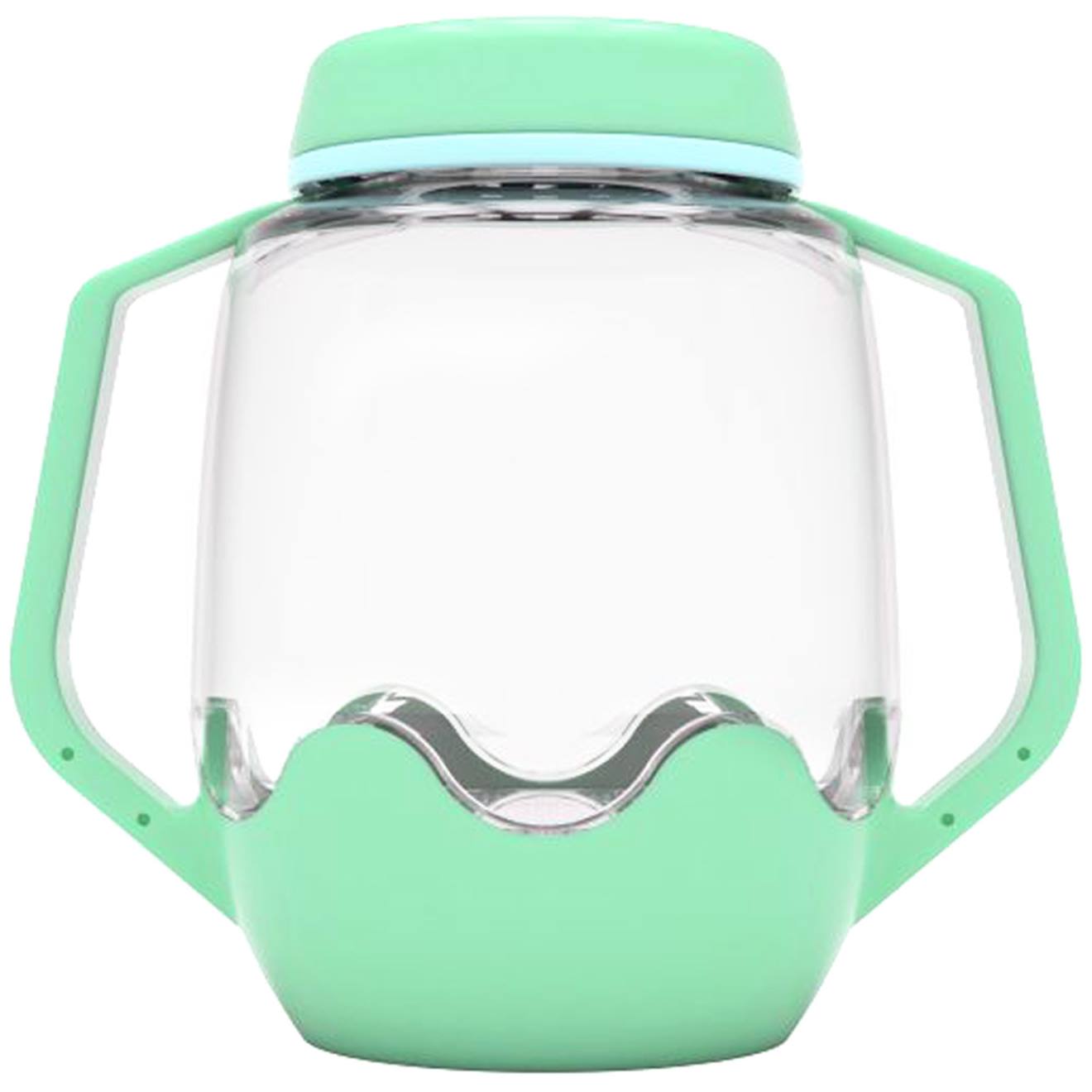 Bouteille sensorielle lumineuse vert