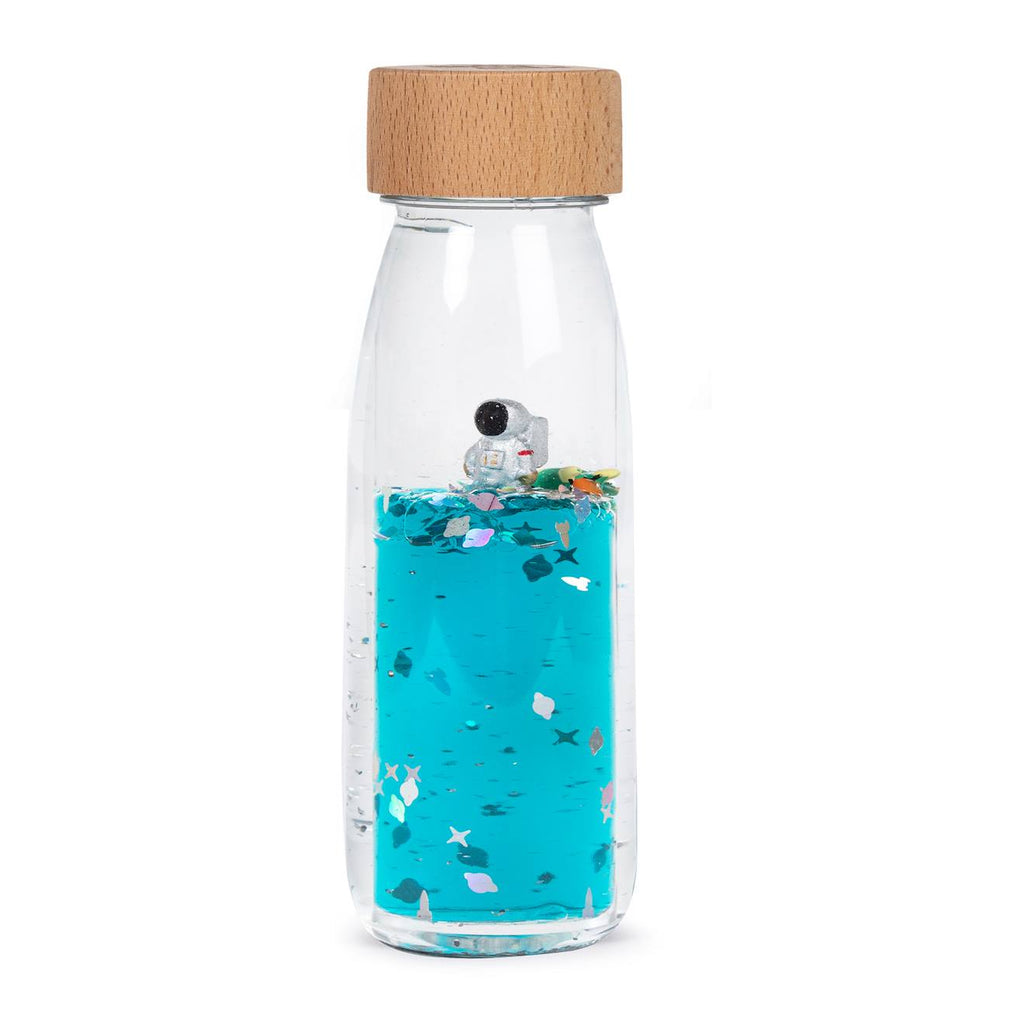 Bouteille sensorielle move univers bleu