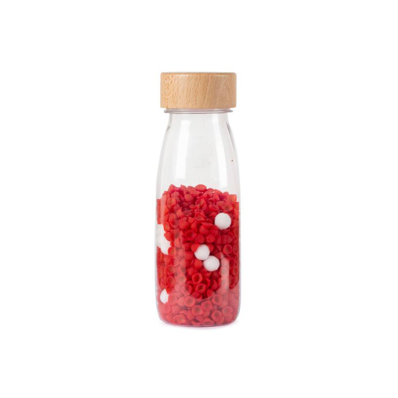 Bouteille sensorielle my first toy rouge