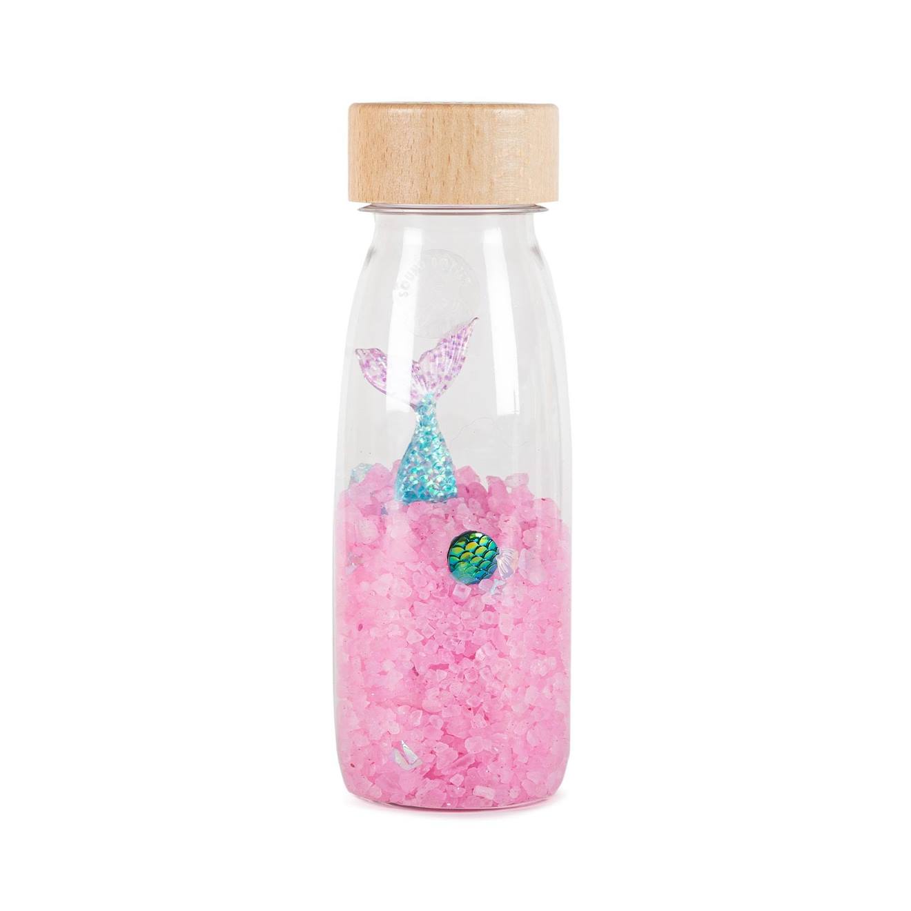Bouteille sensorielle sound rose, sirène
