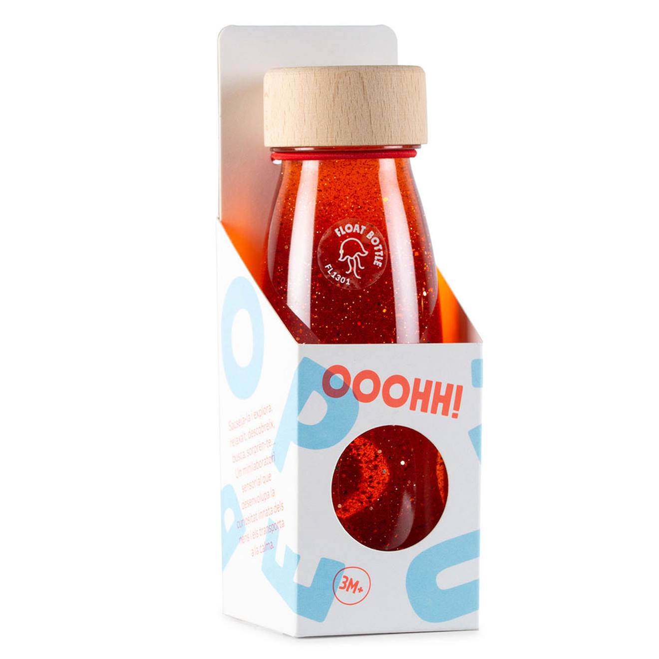 Bouteille sensorielle orange