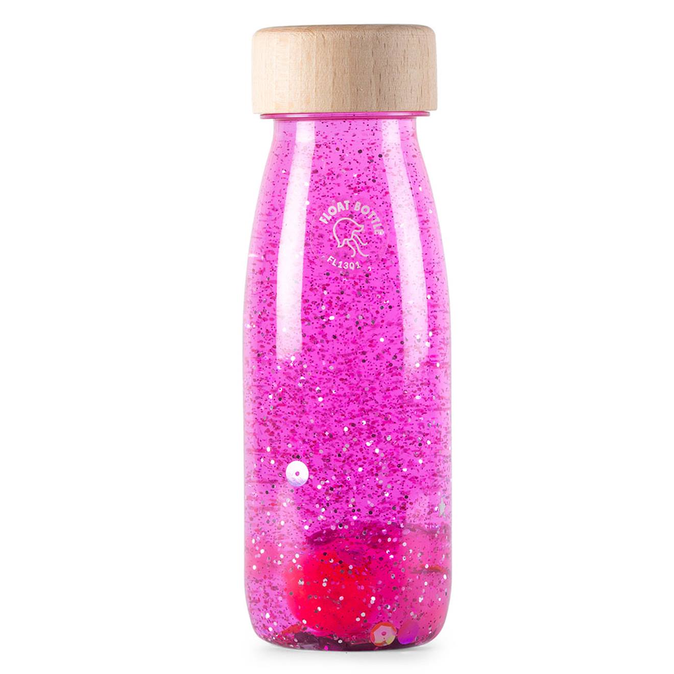 Bouteille sensorielle rose