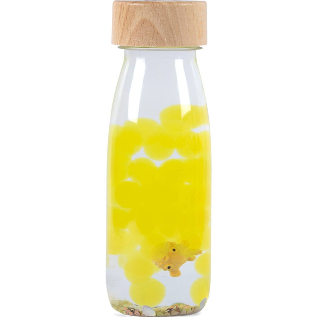 Bouteille sensorielle jaune