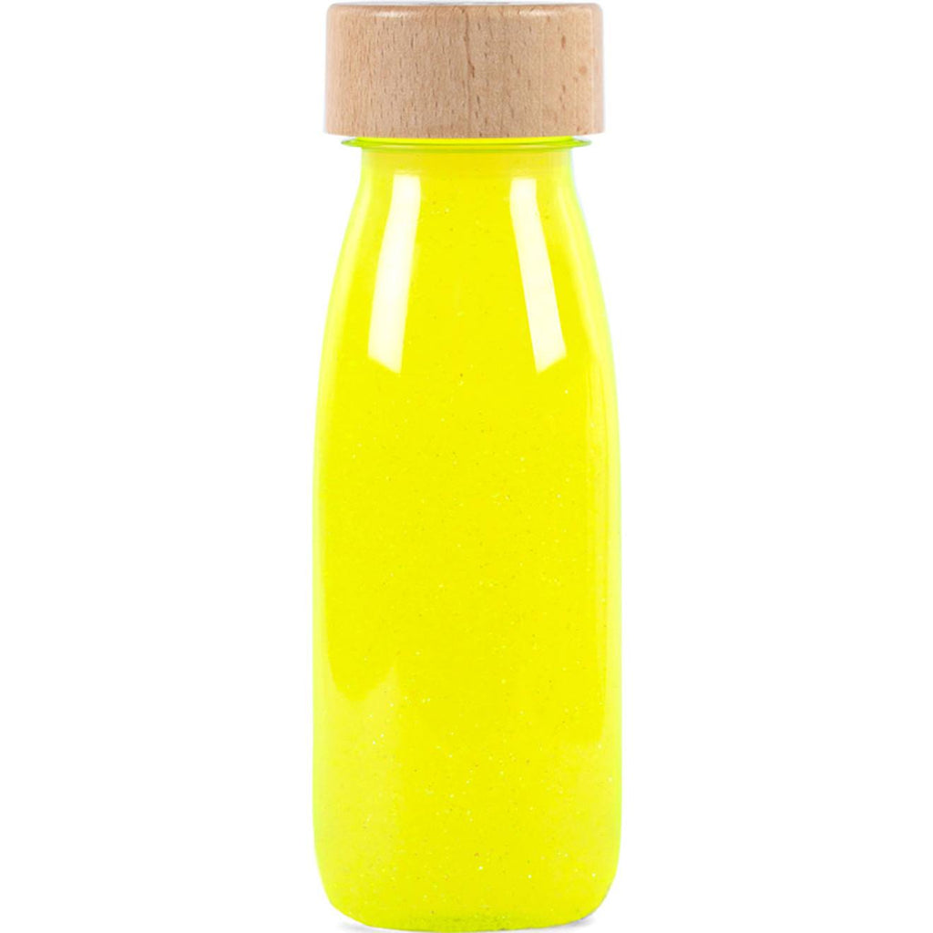 Bouteille sensorielle jaune sunlight