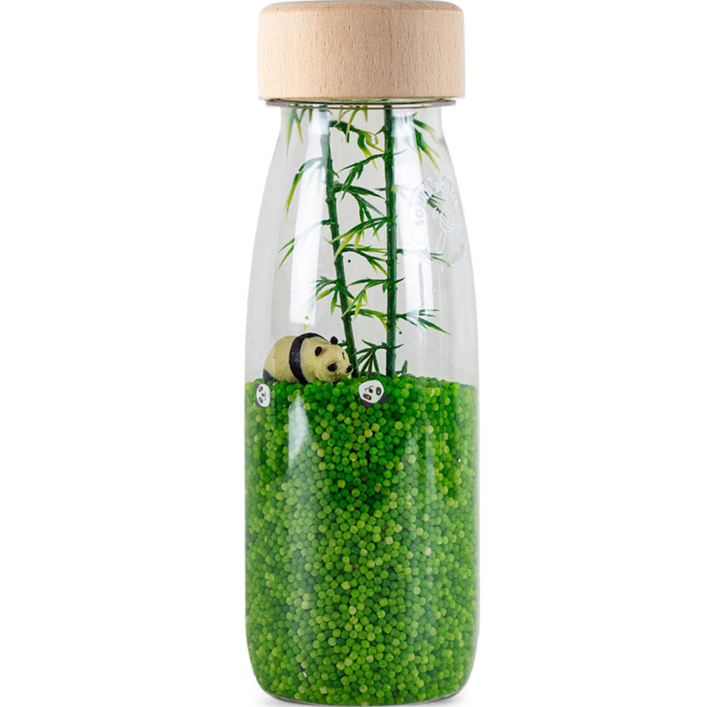 Bouteille sensorielle vert