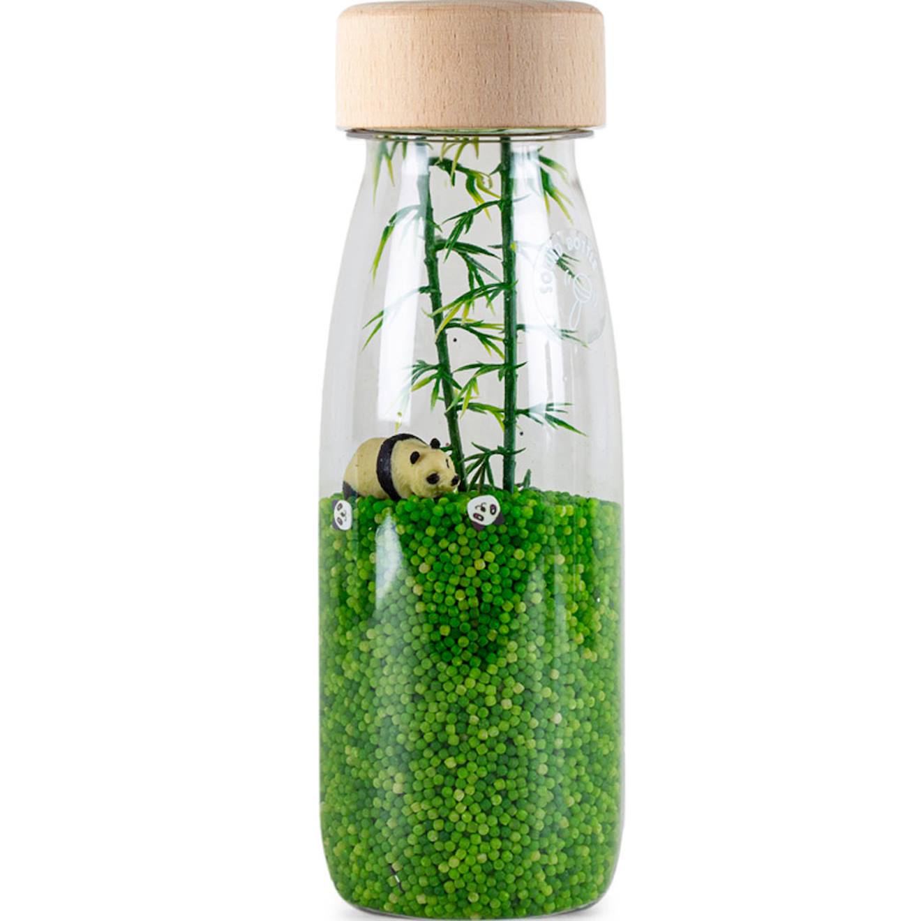 Bouteille sensorielle vert
