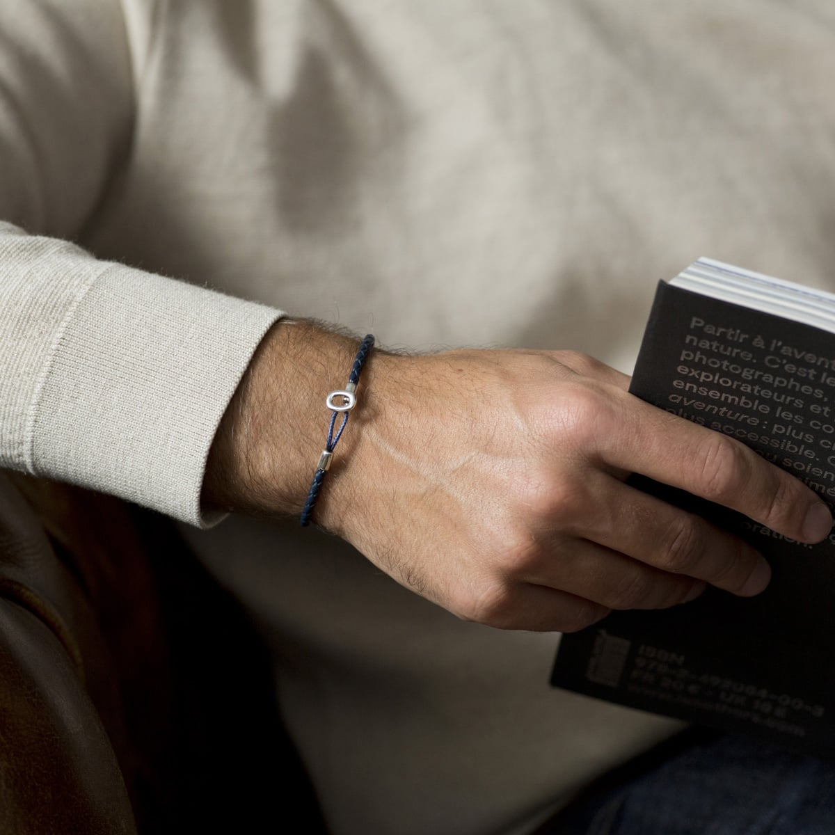 Bracelet homme en cuir
