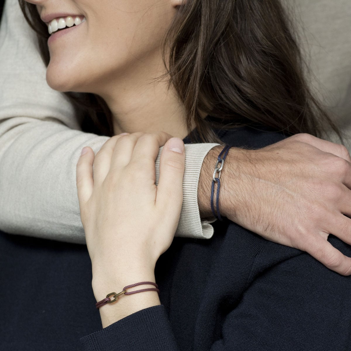 Bracelet maillon homme et femme