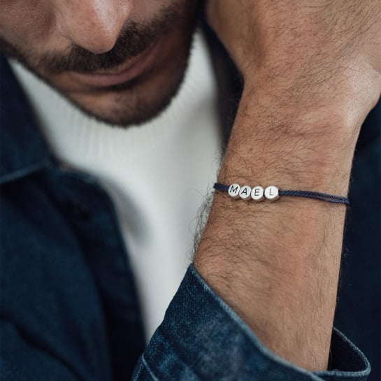 Bracelet perle homme