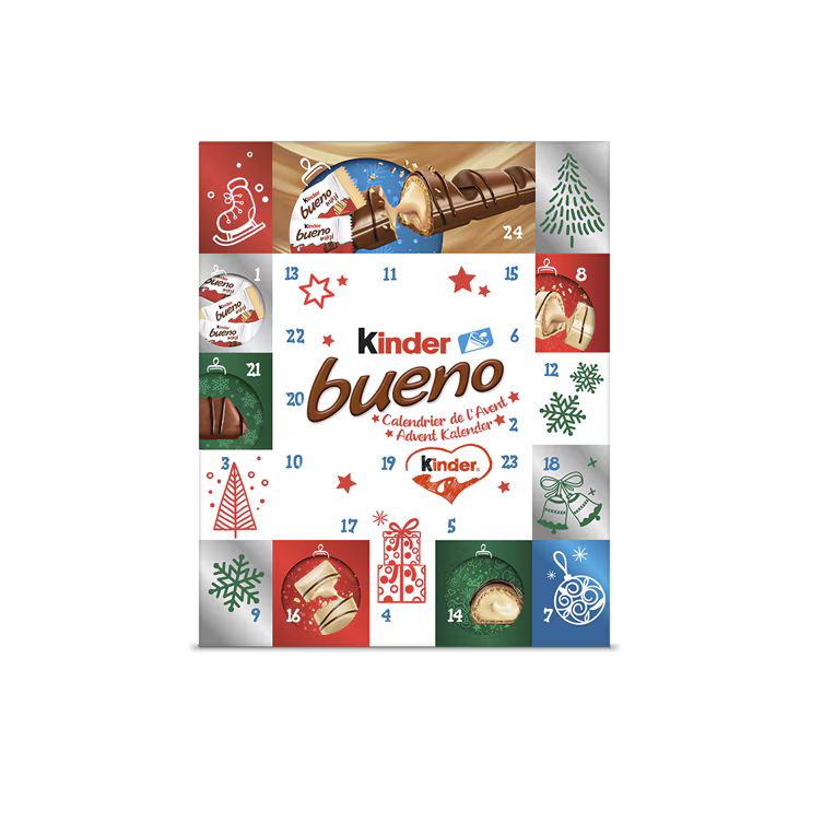 Calendrier de l’Avent Kinder Bueno 167 g - Kinder