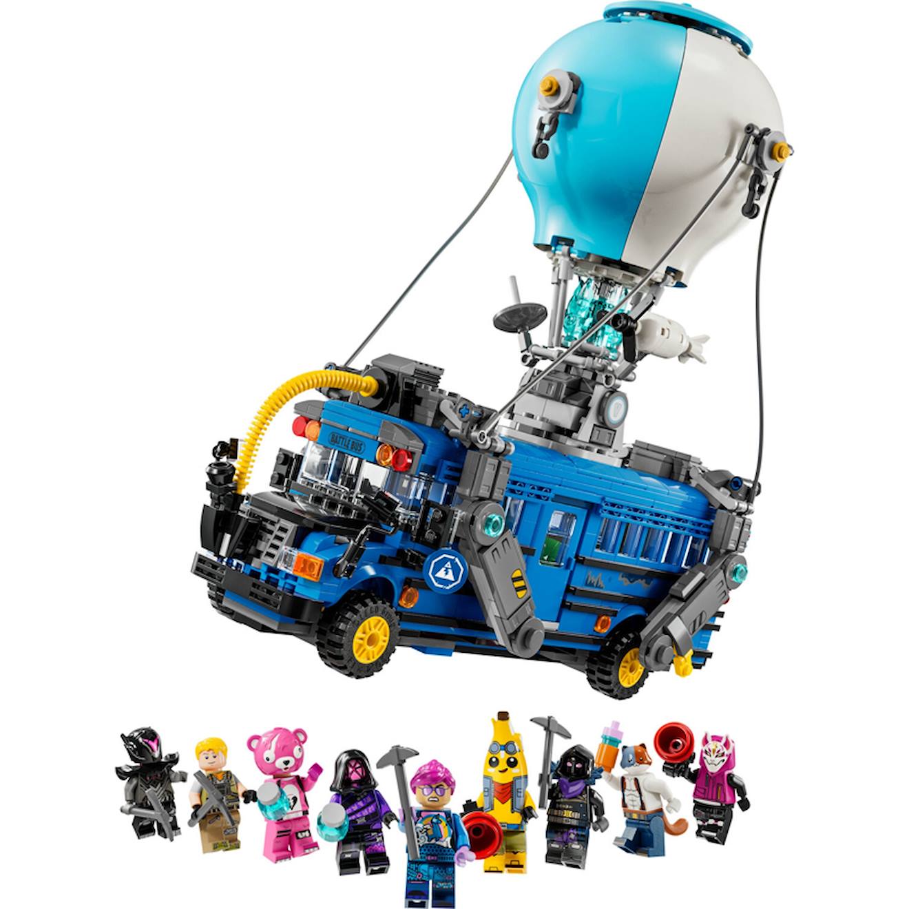 Bus de combat fortnite - 77073 multicolore