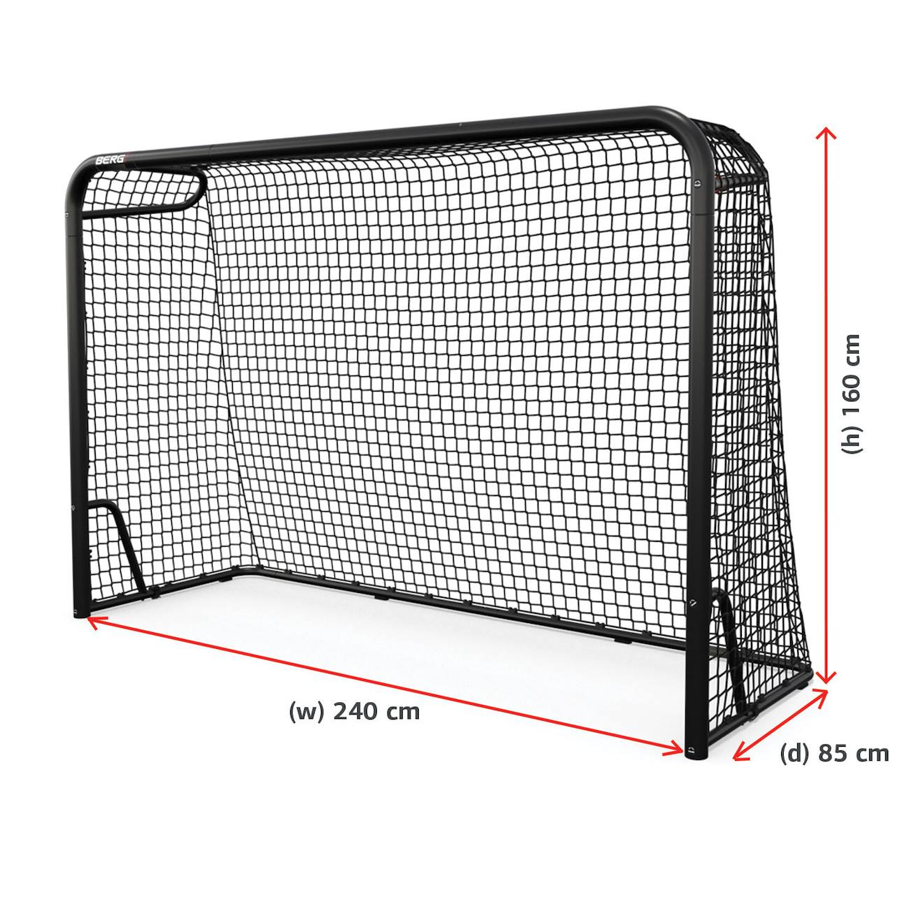 But de football pour enfants, taille m black