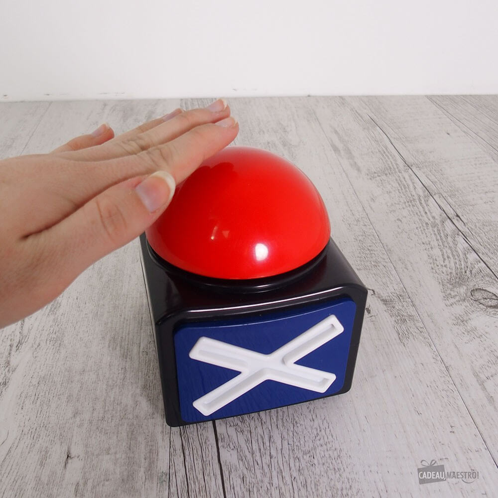 Buzzer Sonore et Lumineux Spécial Quiz - Jeu d'Ambiance CadoMaestro