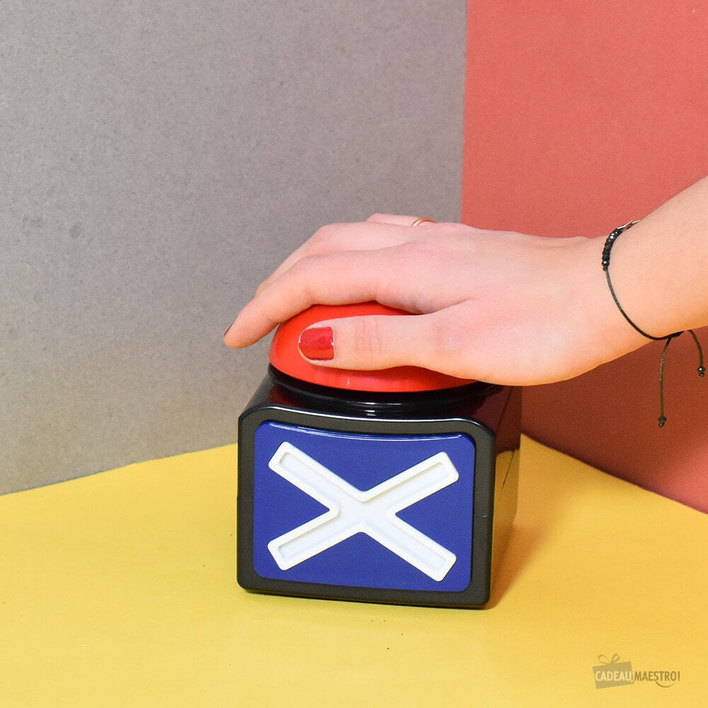 Buzzer Sonore et Lumineux Spécial Quiz - Jeu d'Ambiance