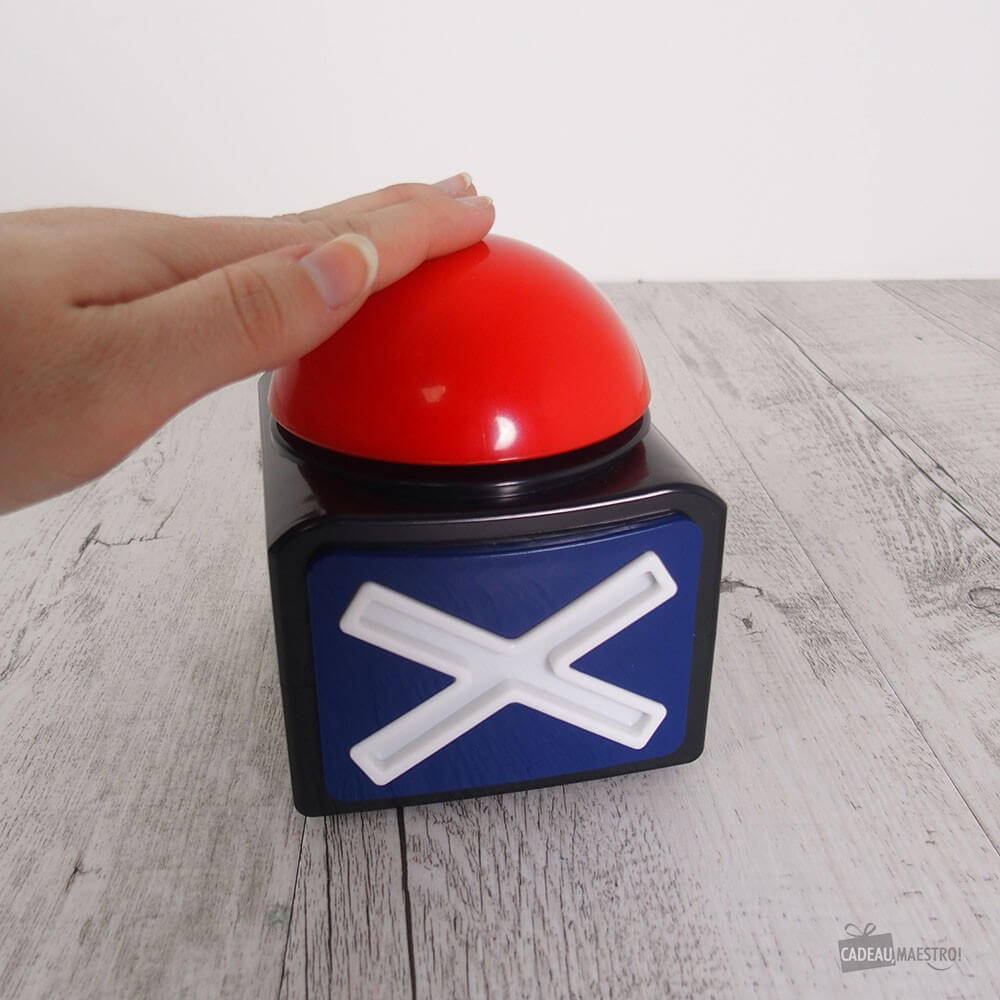 Buzzer Sonore et Lumineux Spécial Quiz - Jeu d'Ambiance CadoMaestro