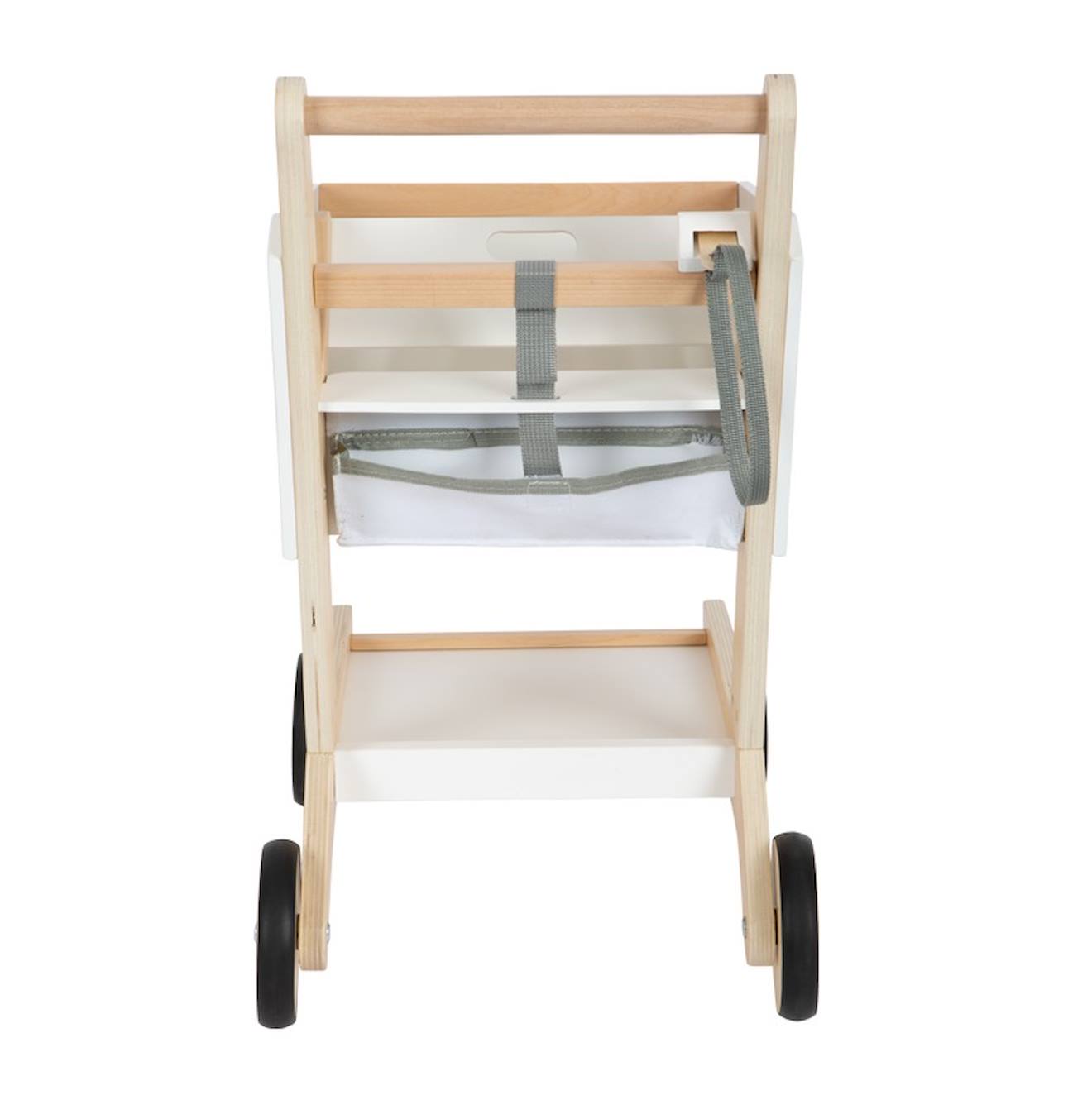 Caddie en bois fresh blanc