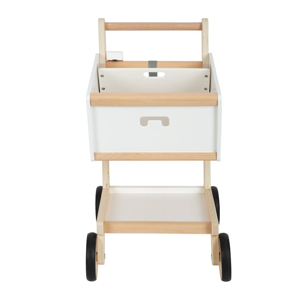 Caddie en bois fresh blanc