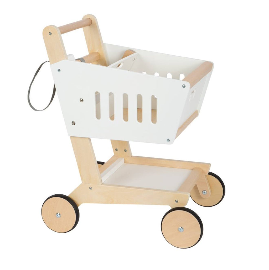 Caddie en bois fresh blanc
