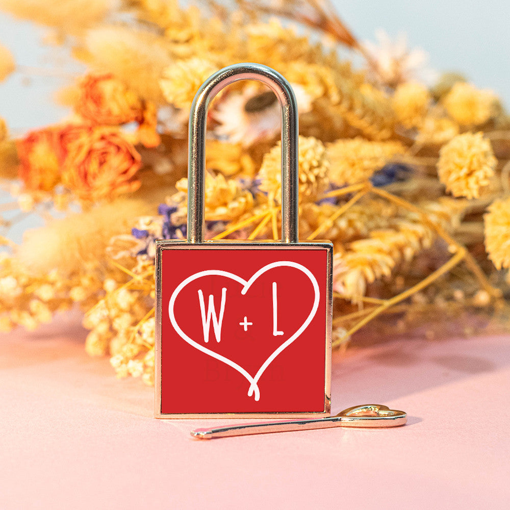 Cadenas Amour à Personnaliser - Porte-Clés Personnalisé