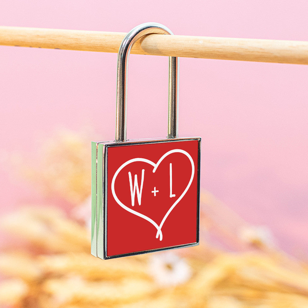 Cadenas Amour à Personnaliser - Porte-Clés Personnalisé