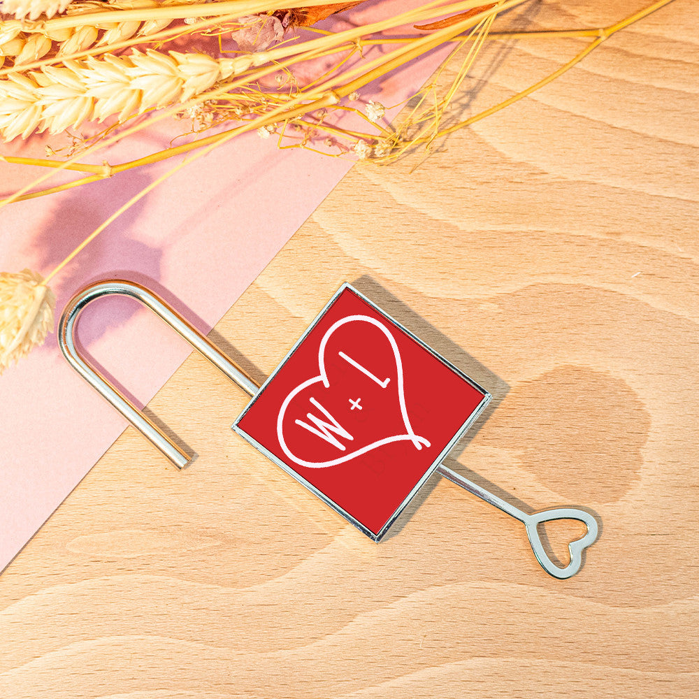 Cadenas Amour à Personnaliser - Porte-Clés Personnalisé