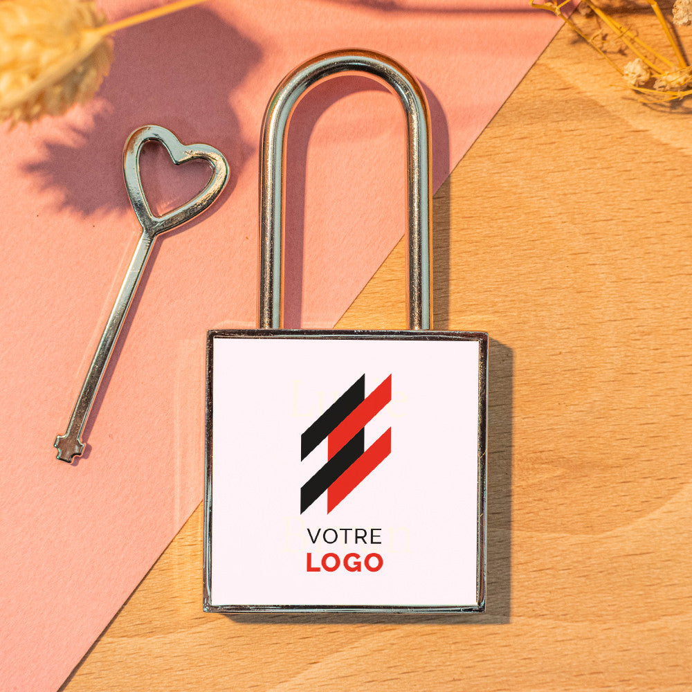 Cadenas Logo à Personnaliser - Porte-Clés Personnalisé