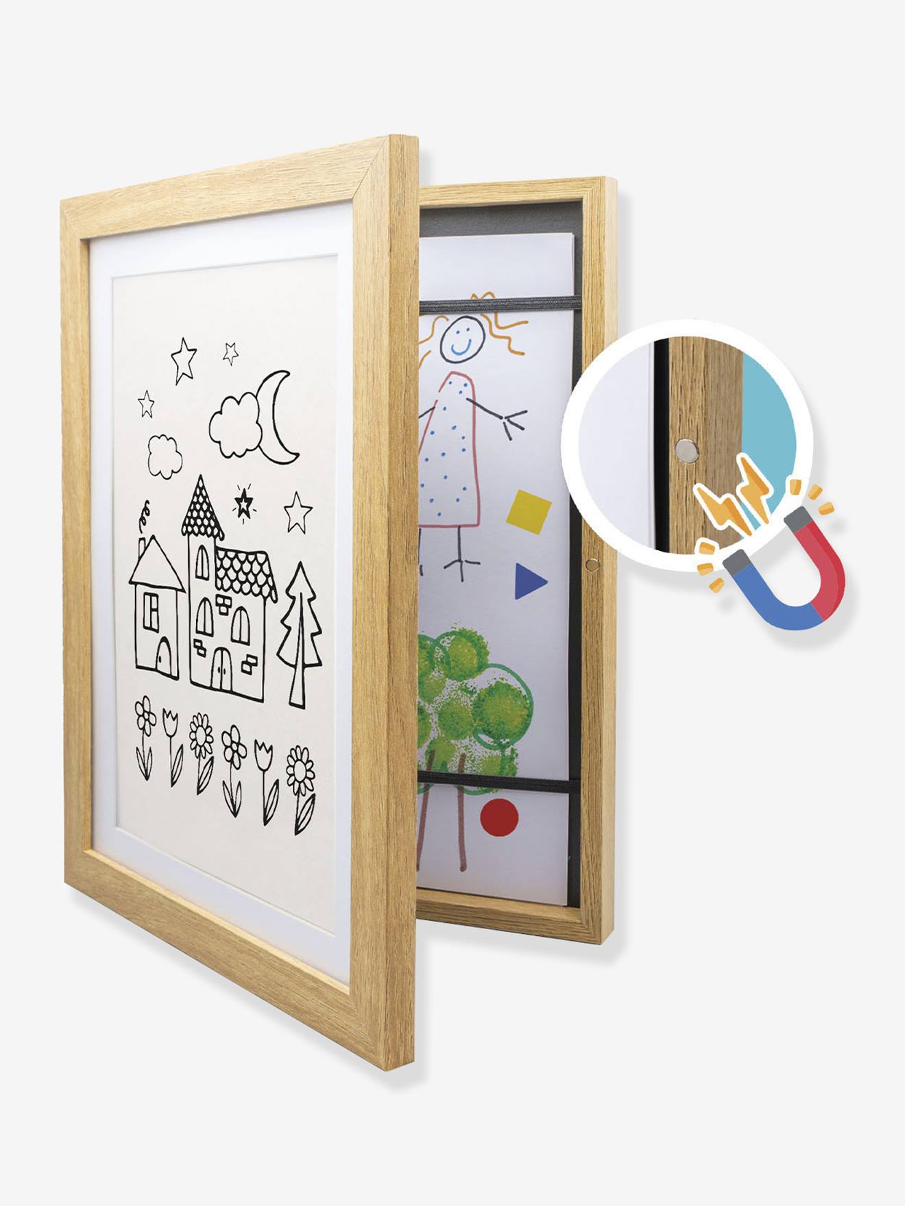 Cadre à dessin beige