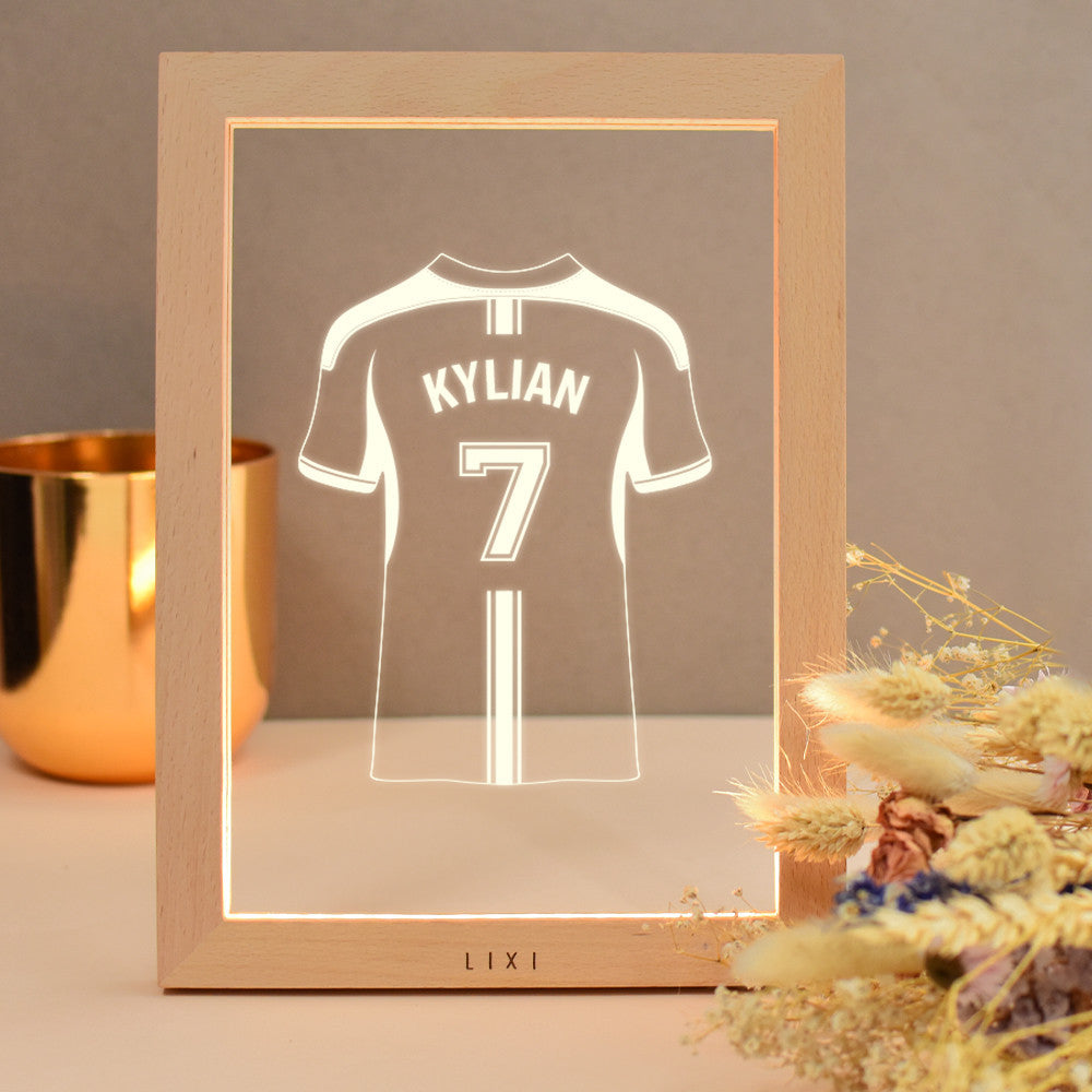 Cadre Lumineux Lixi Outline Sport à Personnaliser - Plaque Lixi Personnalisée