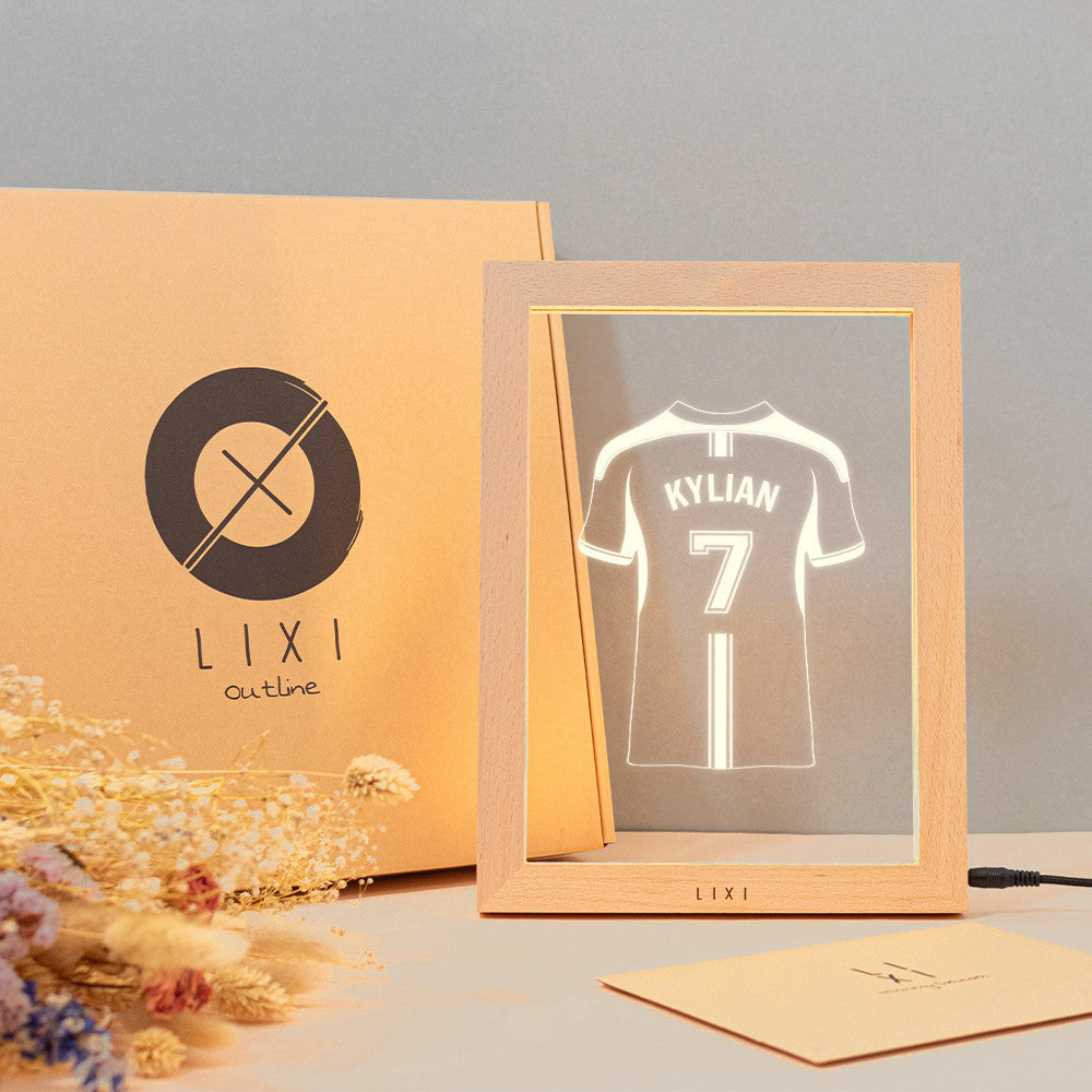 Cadre Lumineux Lixi Outline Sport à Personnaliser - Plaque Lixi Personnalisée