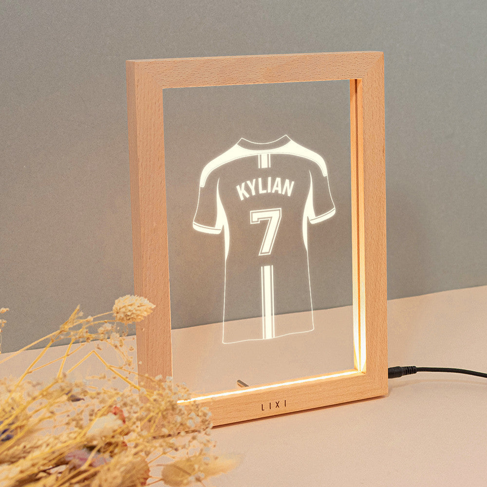 Cadre Lumineux Lixi Outline Sport à Personnaliser - Plaque Lixi Personnalisée