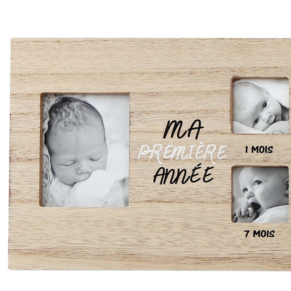 Cadre Photos Enfant Ma Première Année 63cm - Cadre Photos Original