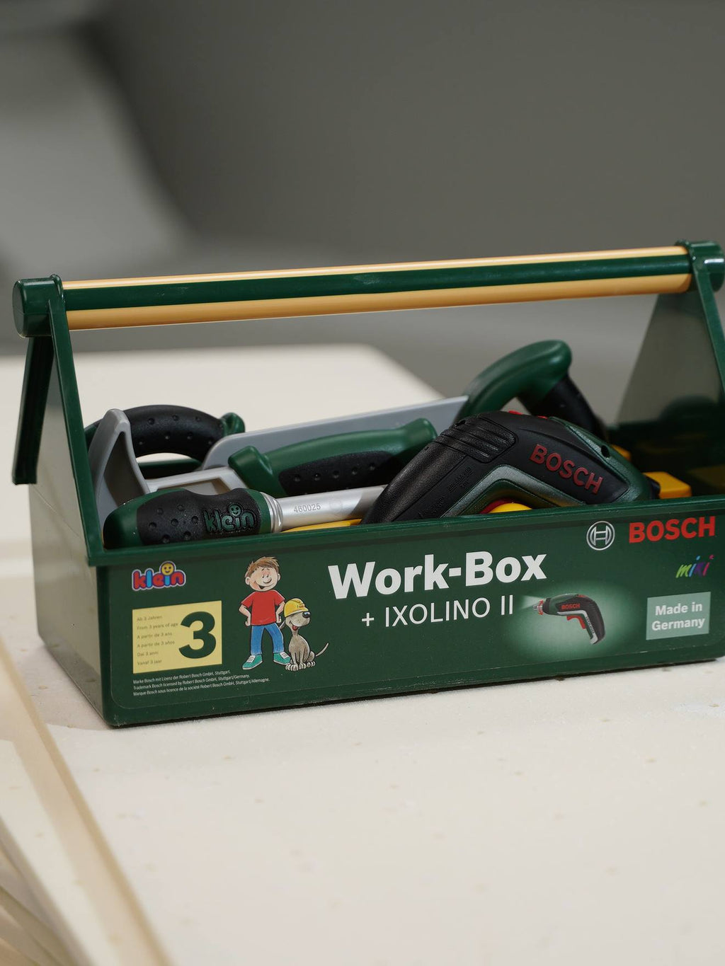 Caisse à outils 7 pièces multicolore