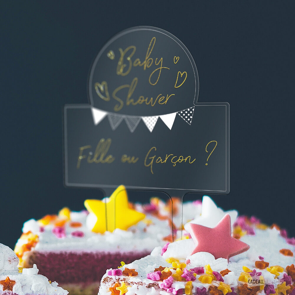 Cake Topper Vintage - Art de la Table CadoMaestro