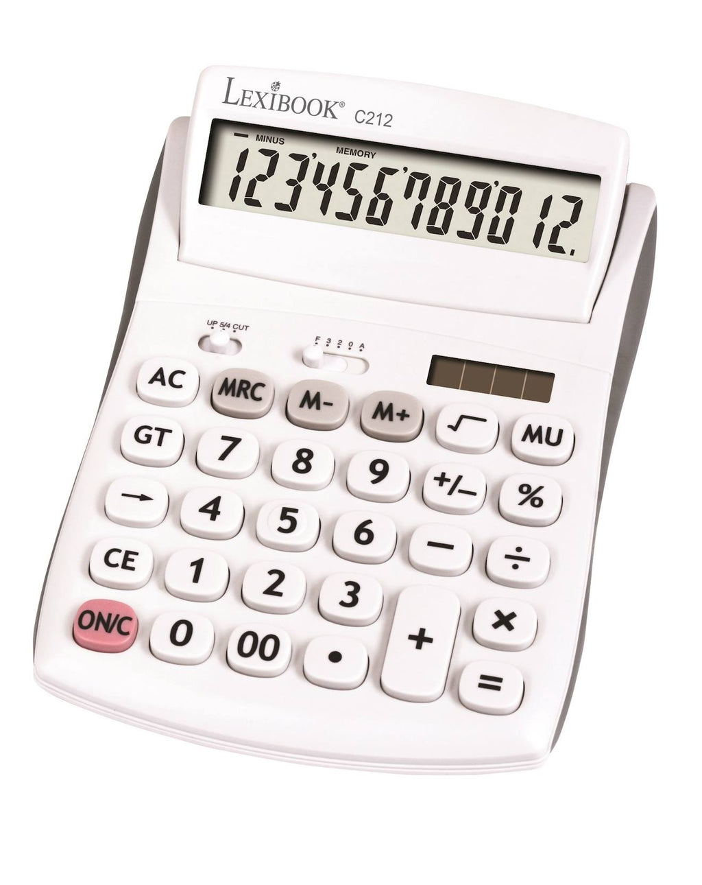 Calculatrice de bureau à 12 chiffres blanc