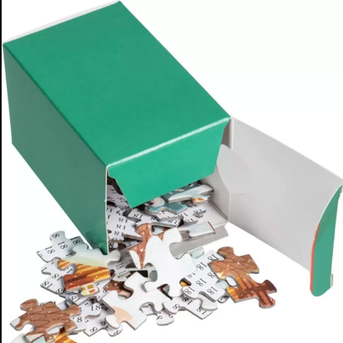 Calendrier de l'Avent puzzle Cottage Martinex
