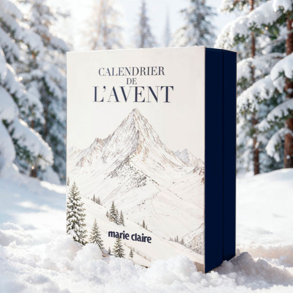 Calendrier de l'Avent Marie Claire 2026 dans la neige