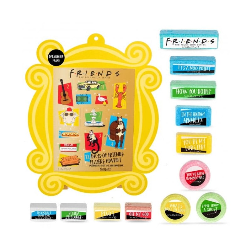 Calendrier de l’Avent Friends – 12 Boules de Bain - Génération Souvenirs