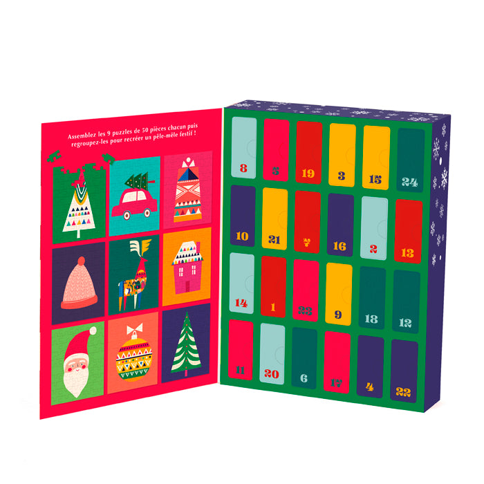 Calendrier de l'Avent Professor Puzzle – 24 casse-têtes et puzzles – photo 2