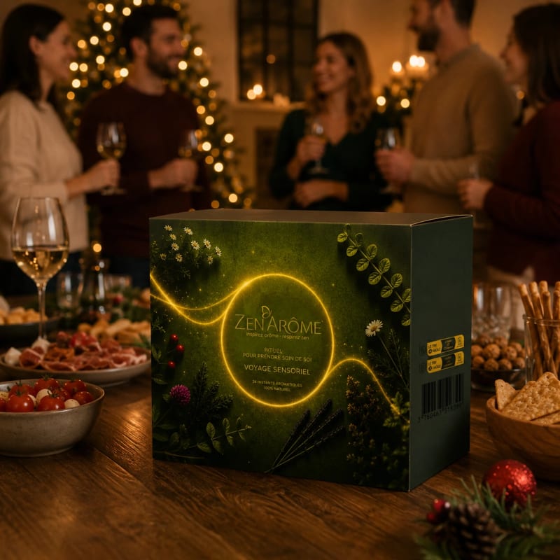 Calendrier de l'Avent aromathérapie Zen'Arôme – contenu