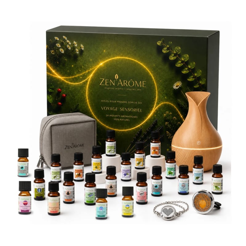 Calendrier de l'Avent aromathérapie Zen'Arôme – coffret 24 jours