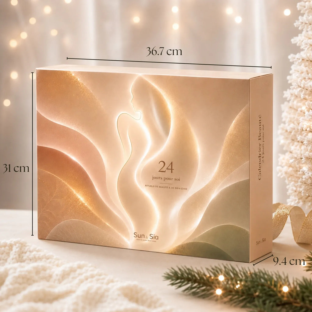 Calendrier de l'Avent Beauté Sun&Sia – 24 accessoires soin, cheveux et maquillage – photo 2