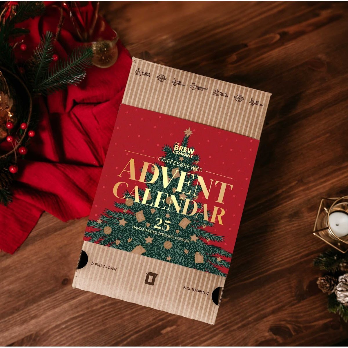 Calendrier de l’Avent Café Bio - 25 cafés du monde - The Brew Company