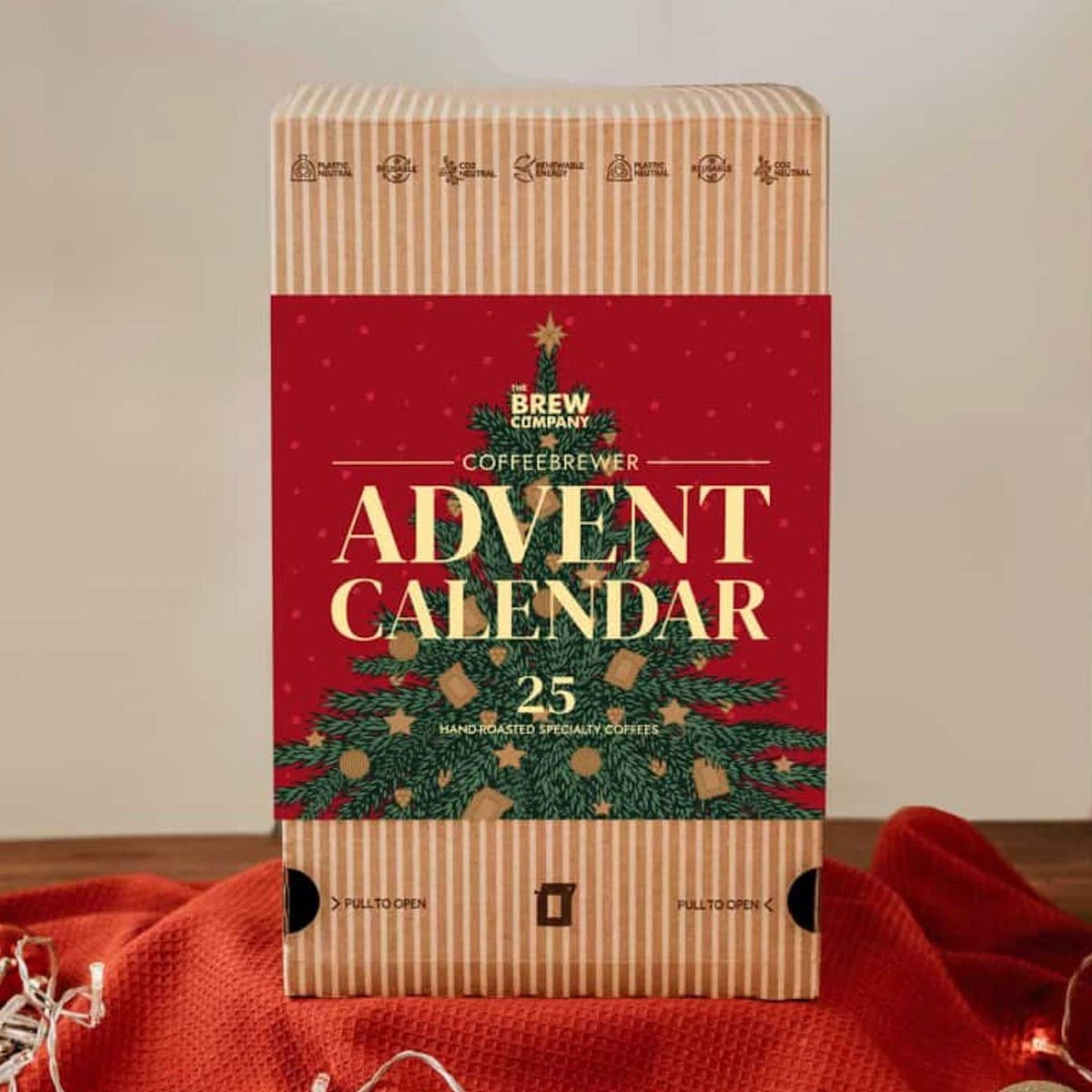 Calendrier de l’Avent Café Bio 2026 – 25 cafés du monde The Brew Company – photo 1