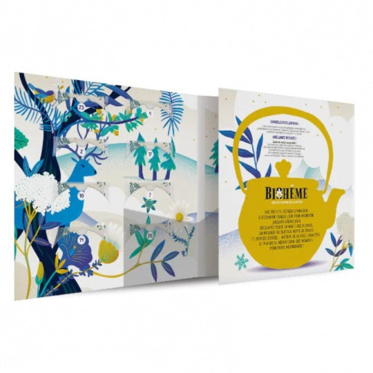 Calendrier de l’Avent Infusions Bio – Féérie de l’Hiver Neige - Biohême